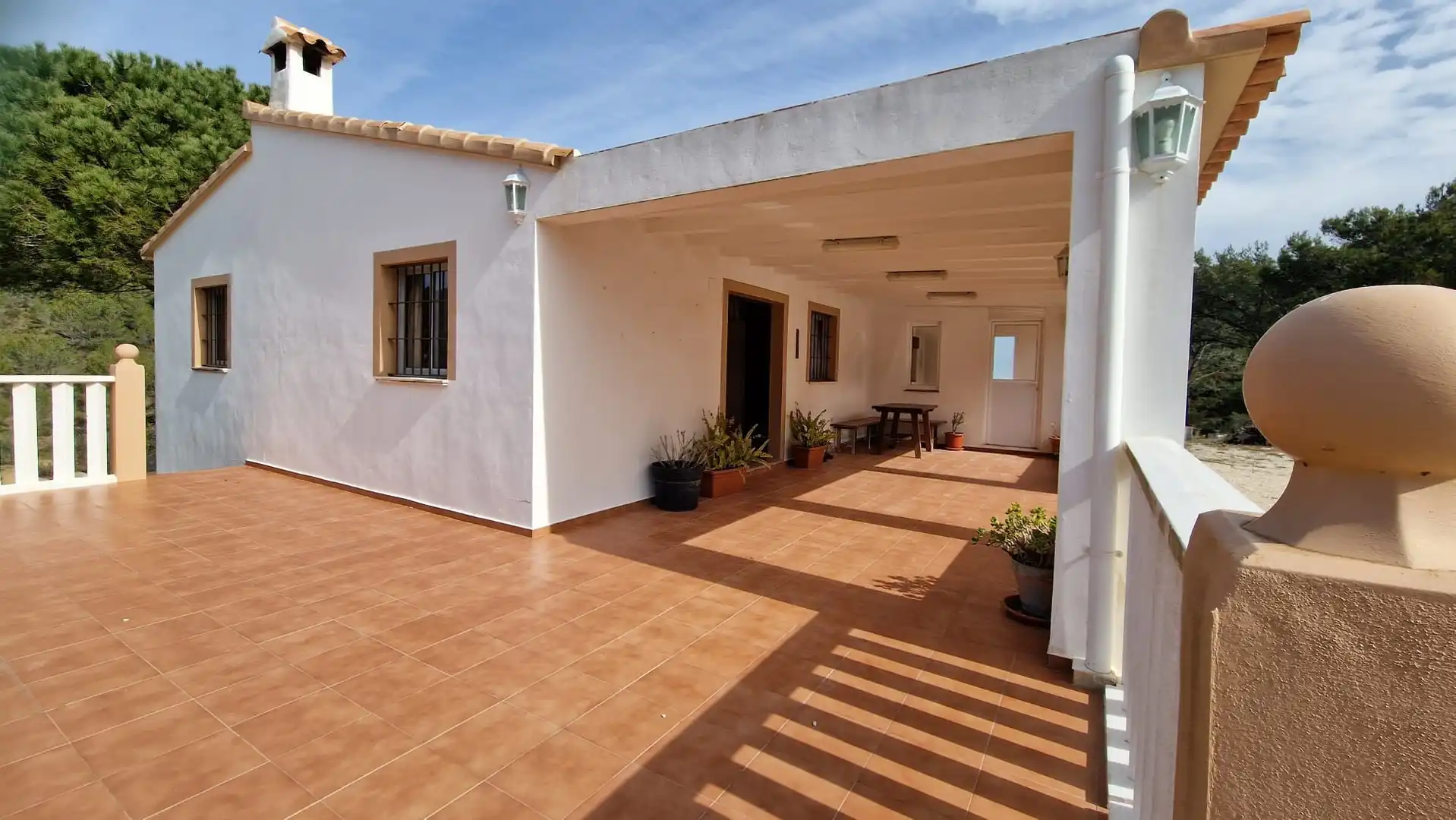 Terrassa de Casa o xalet en venda en Tàrbena amb Terrassa, Moblat i Forn