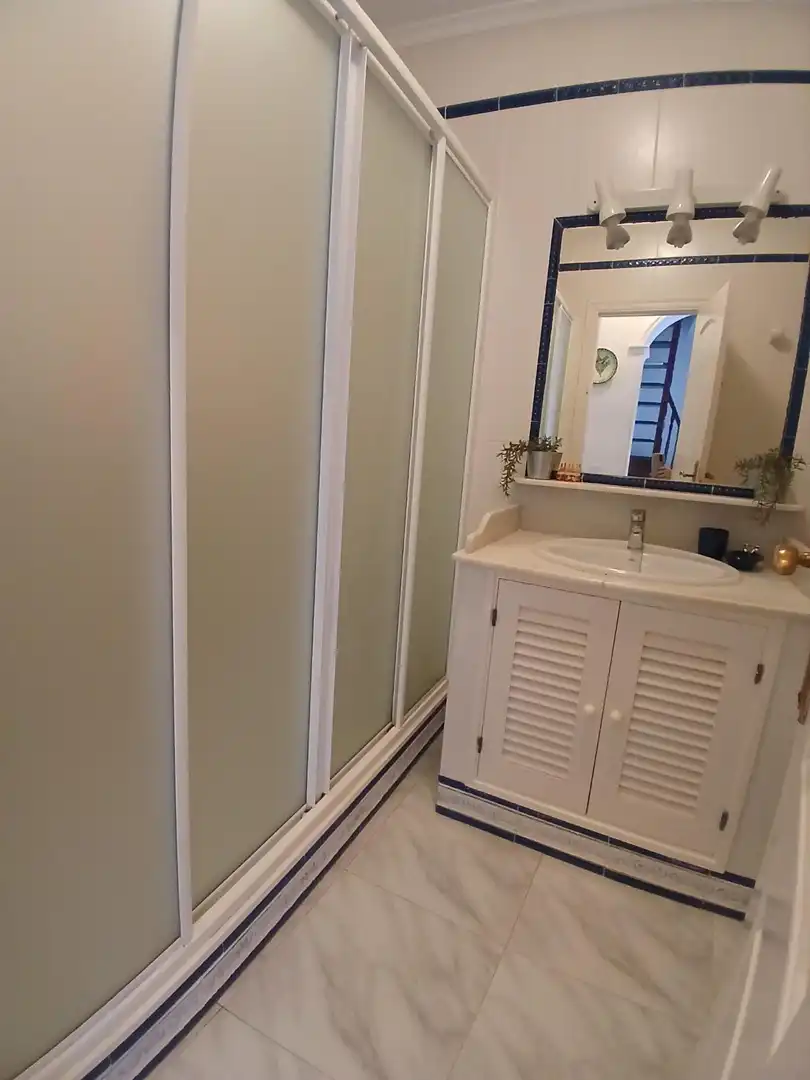 Bathroom of Houses for rent in Puerto Real  with Air Conditioner, Terrace and Furnished
