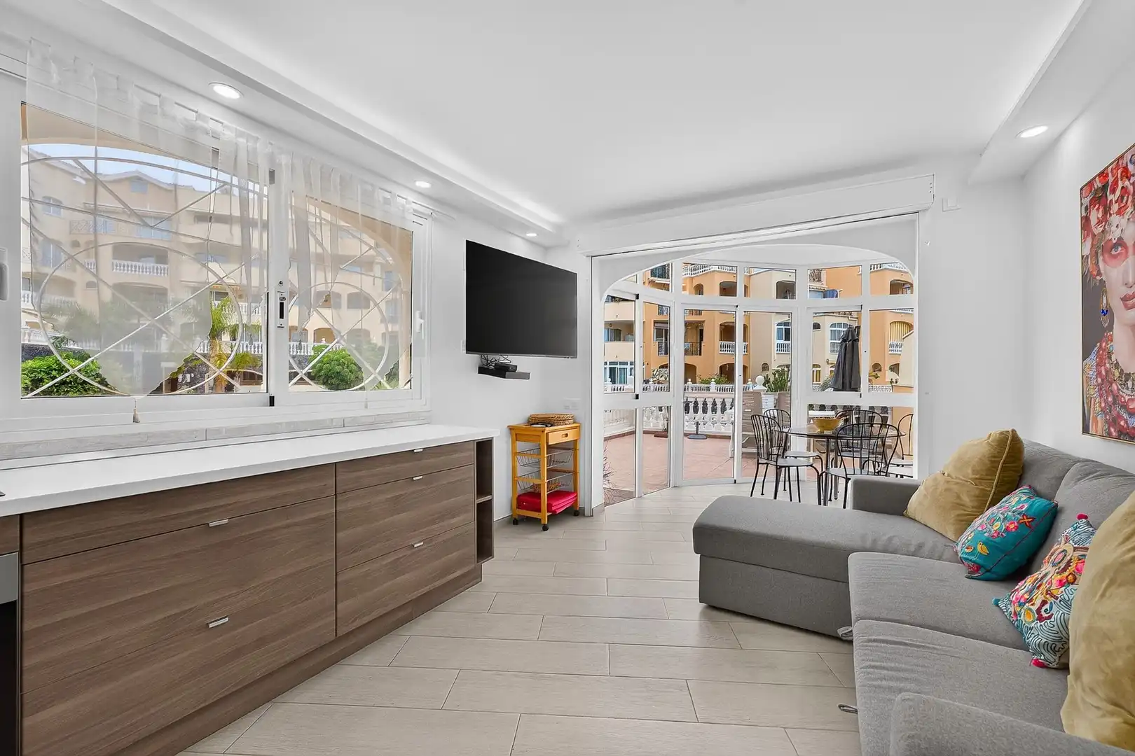 Sala de estar de Apartamento en venta en Arona