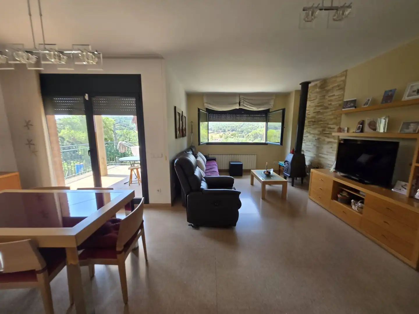 Sala de estar de Casa o chalet en venta en Sentmenat con Calefacción, Jardín privado y Piscina