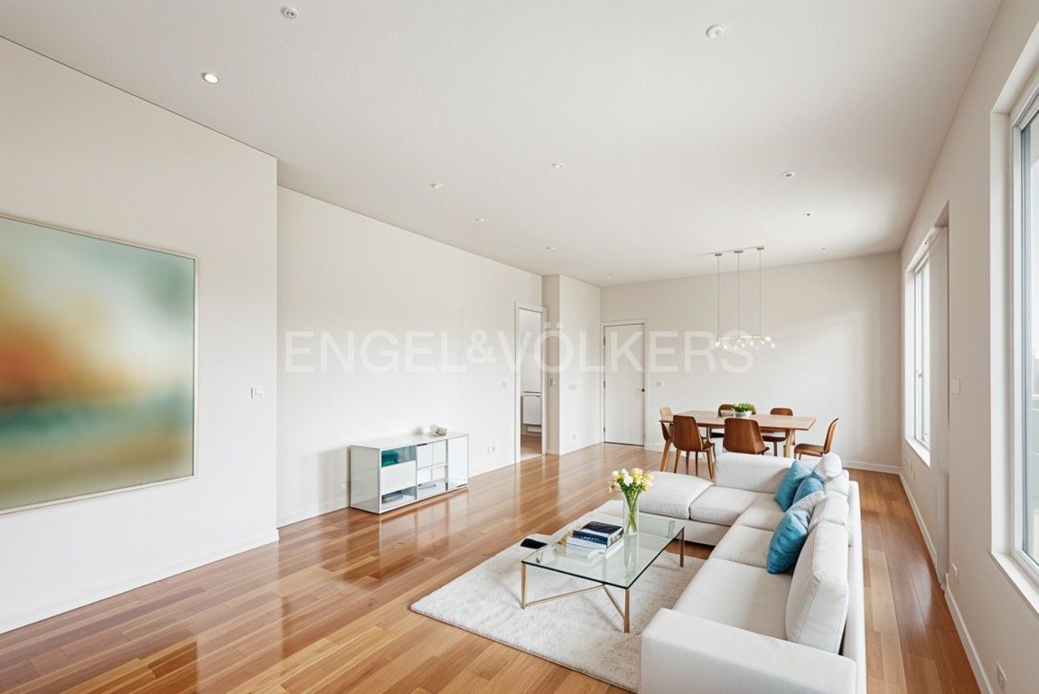 Living room of Apartment for sale in Castellón de la Plana / Castelló de la Plana  with Air Conditioner, Heating and Parquet flooring