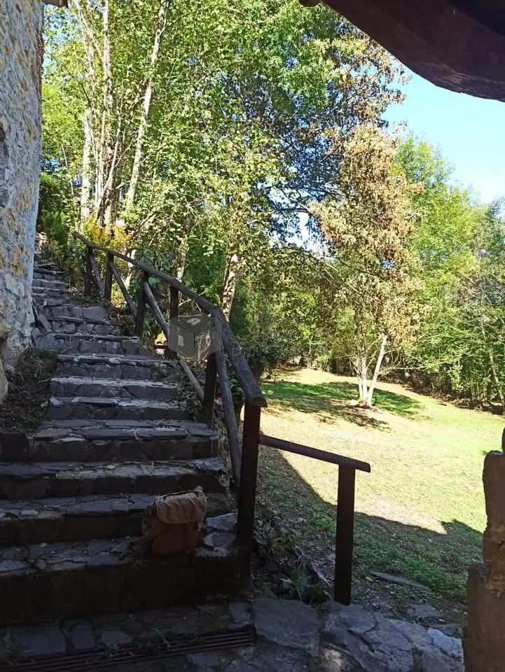 Garten von Country house zum Verkauf in Caso mit Heizung und Privatgarten