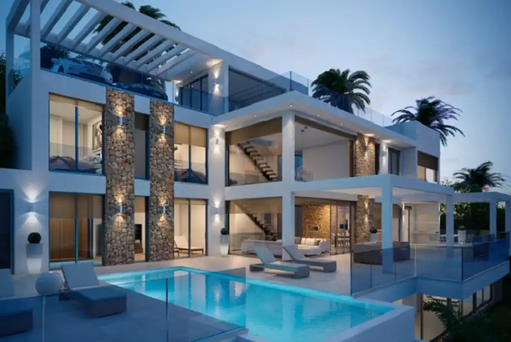 Vista exterior de Casa o chalet en venta en Jávea / Xàbia con Aire acondicionado, Trastero y Jacuzzi