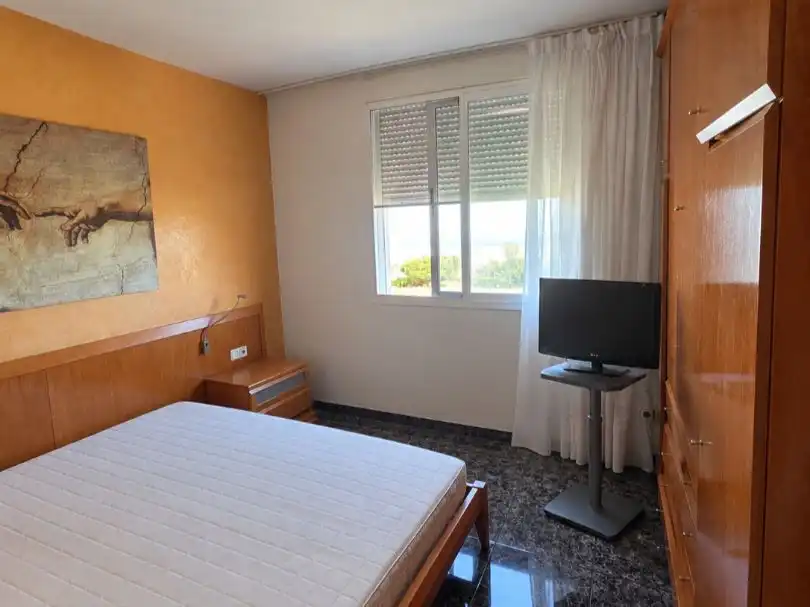 Schlafzimmer von Haus oder Chalet zum Verkauf in Sant Jaume d'Enveja mit Klimaanlage, Terrasse und Balkon