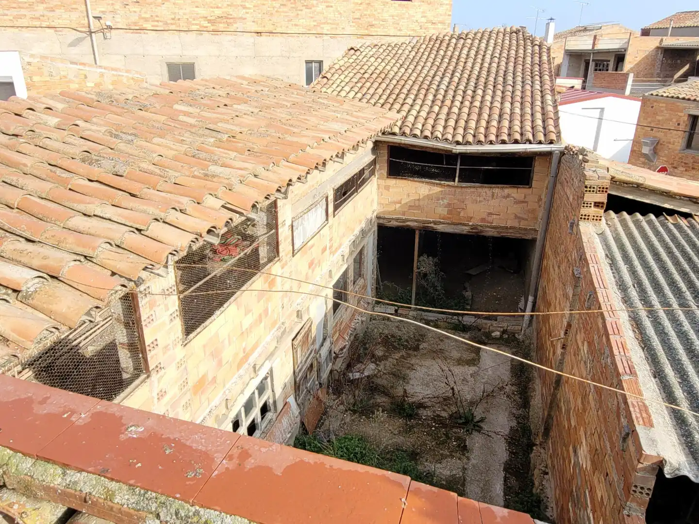 Vista exterior de Casa adosada en venta en Linyola