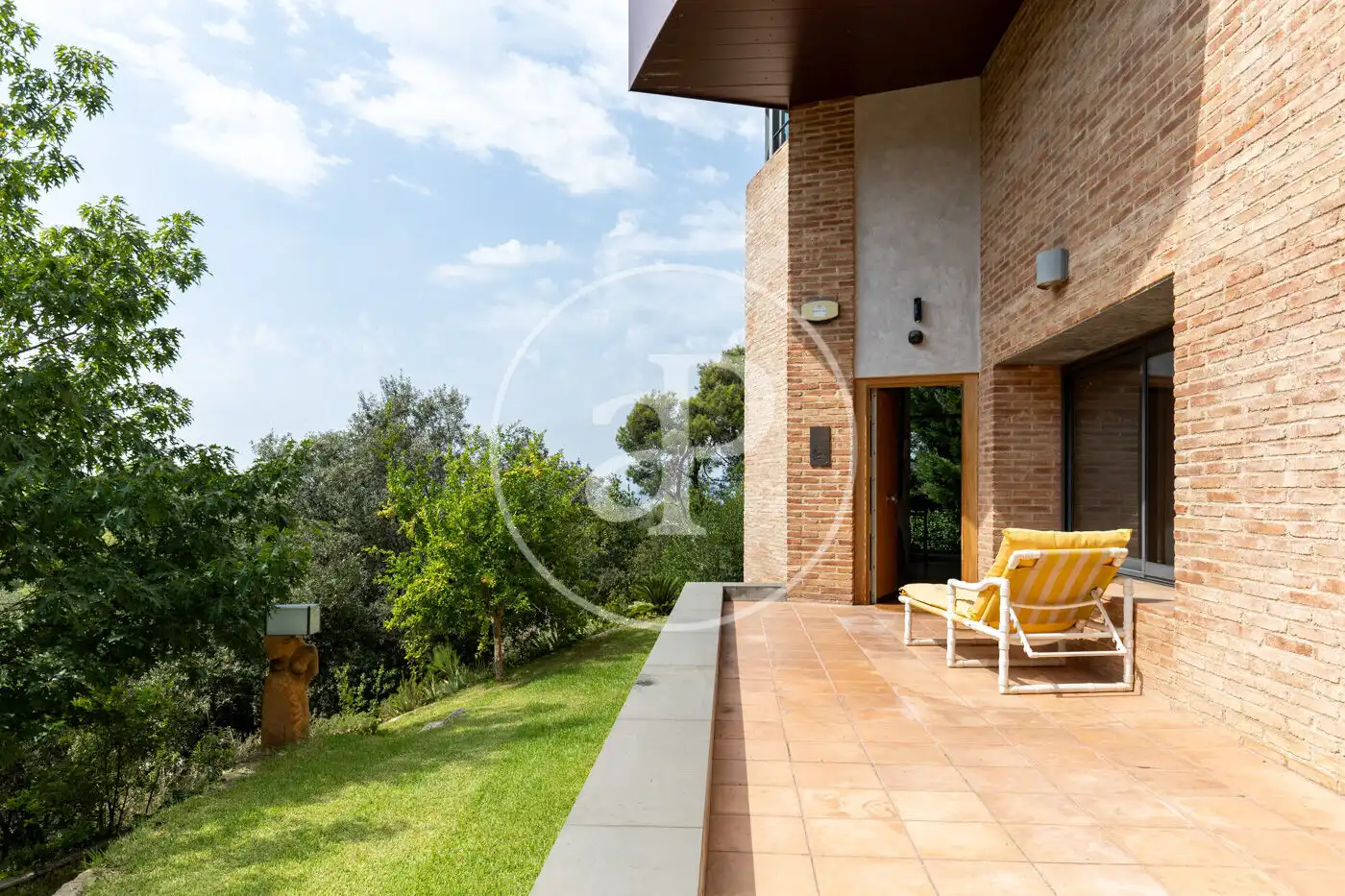 Terrace of Houses for sale in Sant Cugat del Vallès  with Air Conditioner, Heating and Private garden