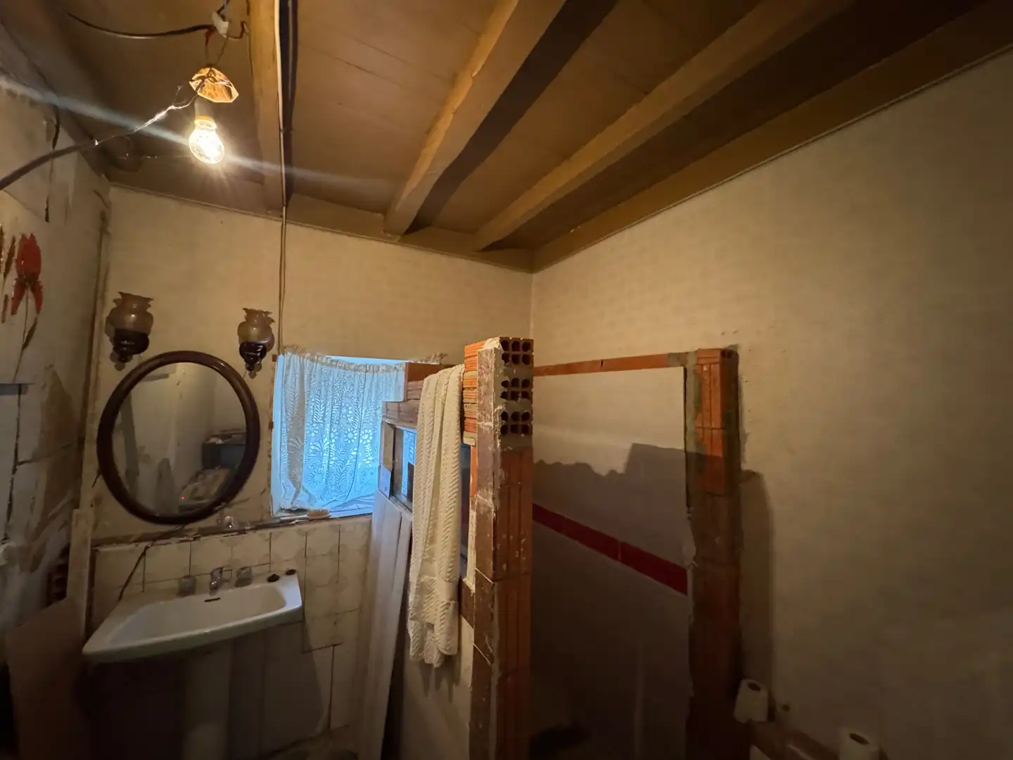 Baño de Finca rústica en venta en Castronuño con Jardín privado, Trastero y Amueblado