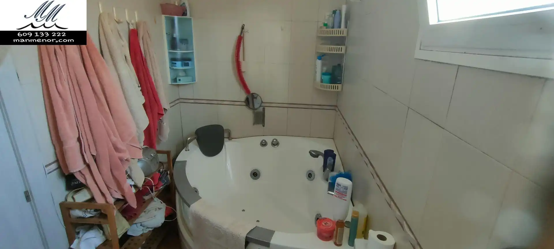 Baño de Casa adosada en venta en Cartagena con Aire acondicionado, Jardín privado y Trastero