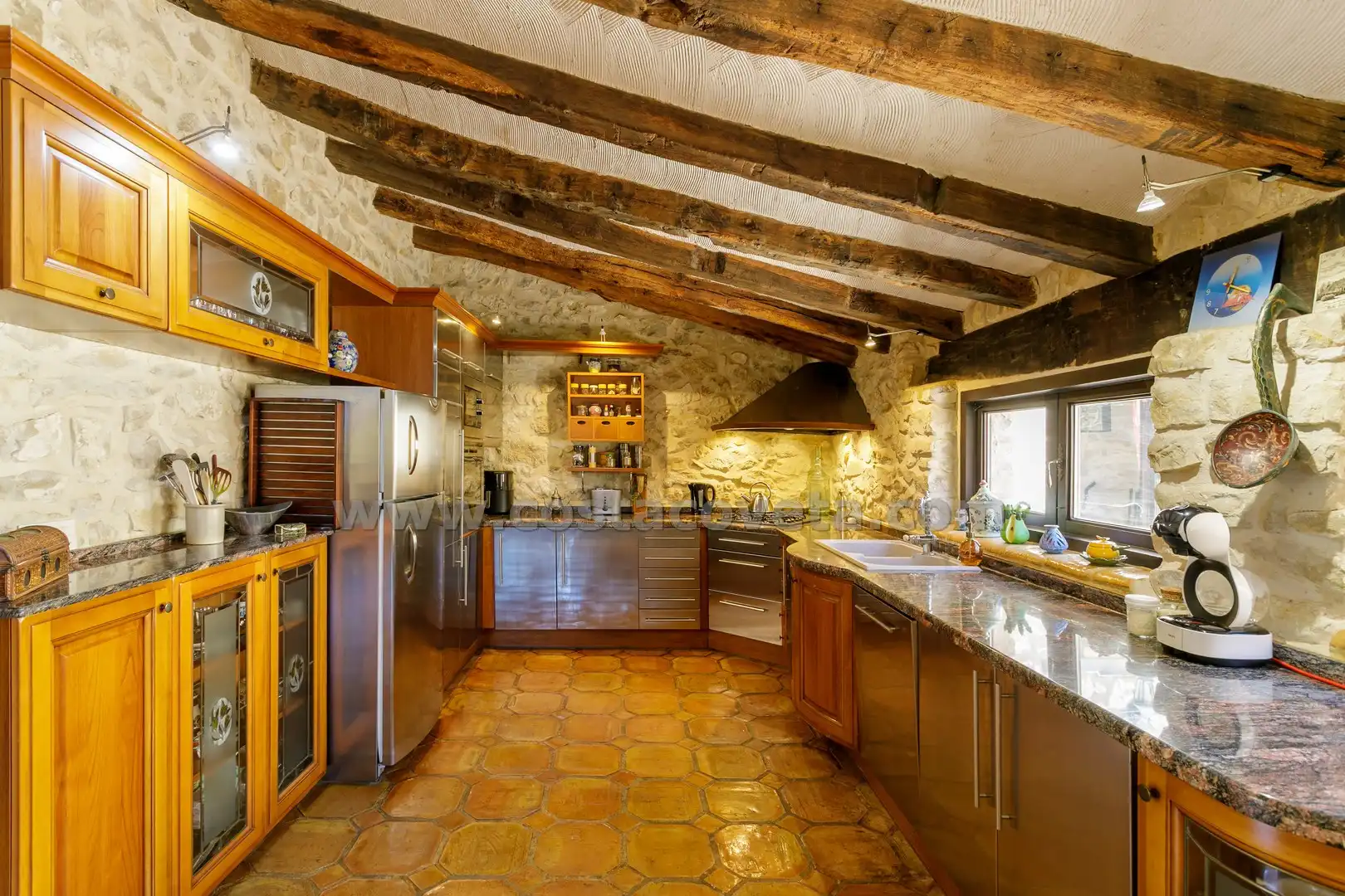 Cocina de Casa o chalet en venta en Relleu con Aire acondicionado, Calefacción y Jardín privado