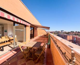 Terrace of Attic for sale in  Madrid Capital  with Air Conditioner, Heating and Private garden