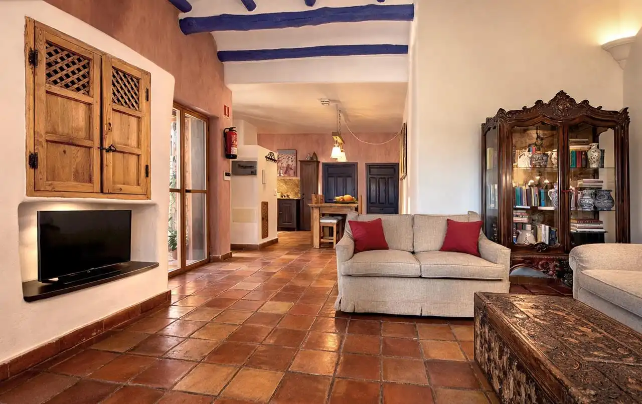 Sala de estar de Casa o chalet en venta en Níjar con Aire acondicionado, Calefacción y Jardín privado