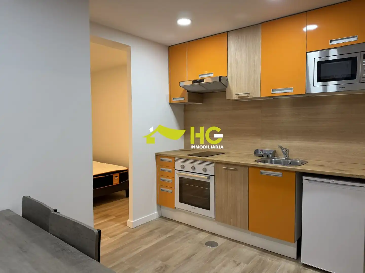 Cocina de Apartamento de alquiler en Villaviciosa de Odón con Aire acondicionado, Calefacción y Parquet