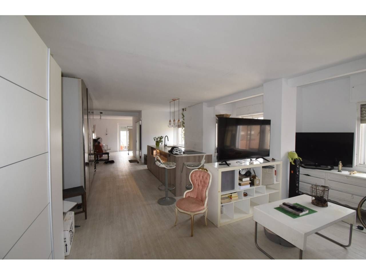 Living room of Flat for sale in León Capital   with Heating, Terrace and Storage room