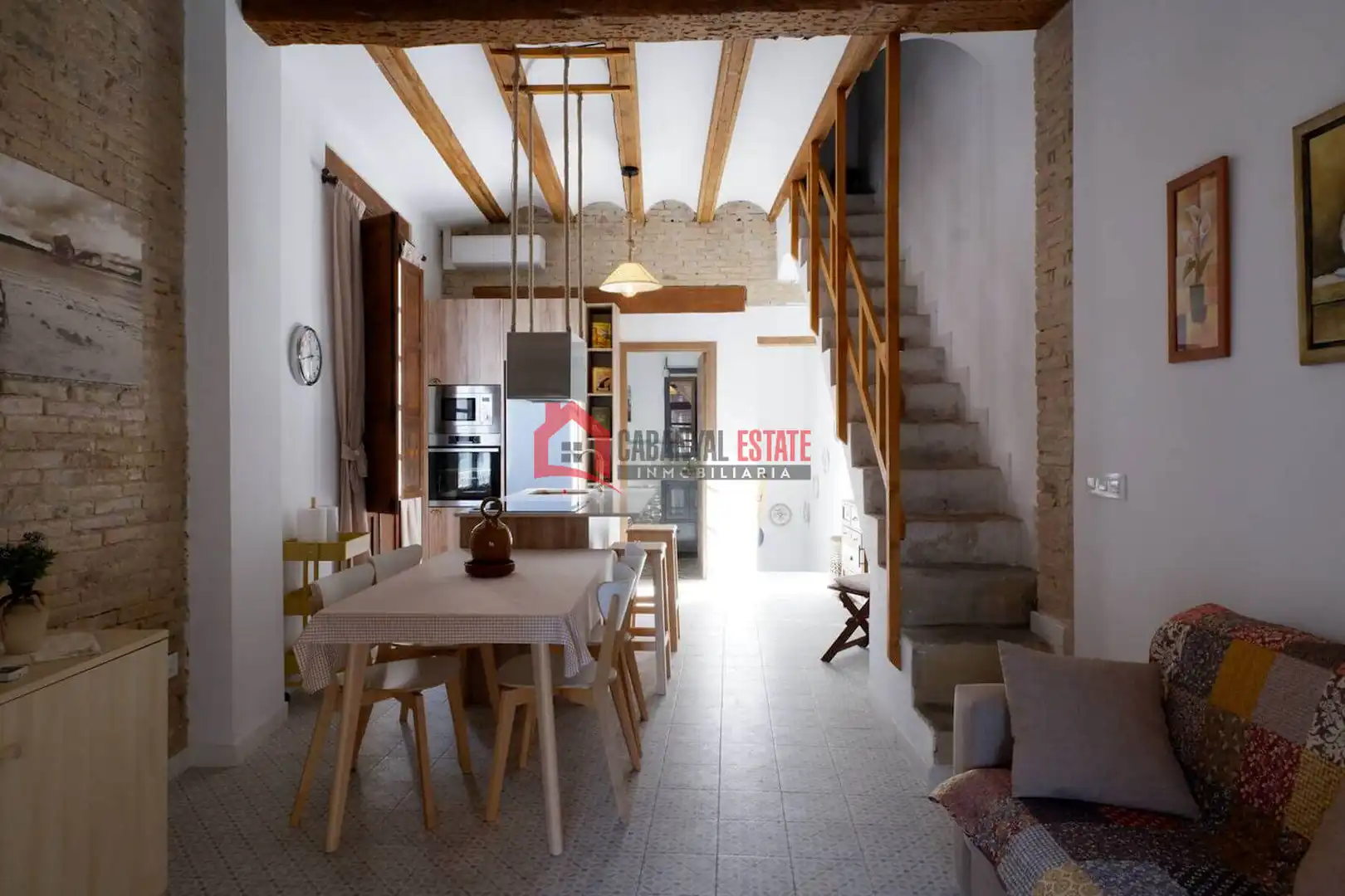 Exterior view of Duplexes for rent in Valencia  with Air Conditioner, Terrace and Furnished