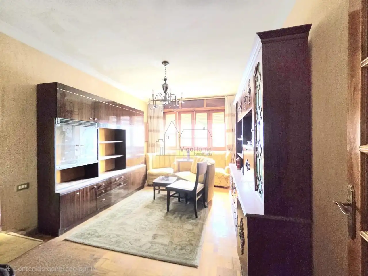 Wohnzimmer von Wohnung zum Verkauf in Vigo  mit Terrasse und Balkon