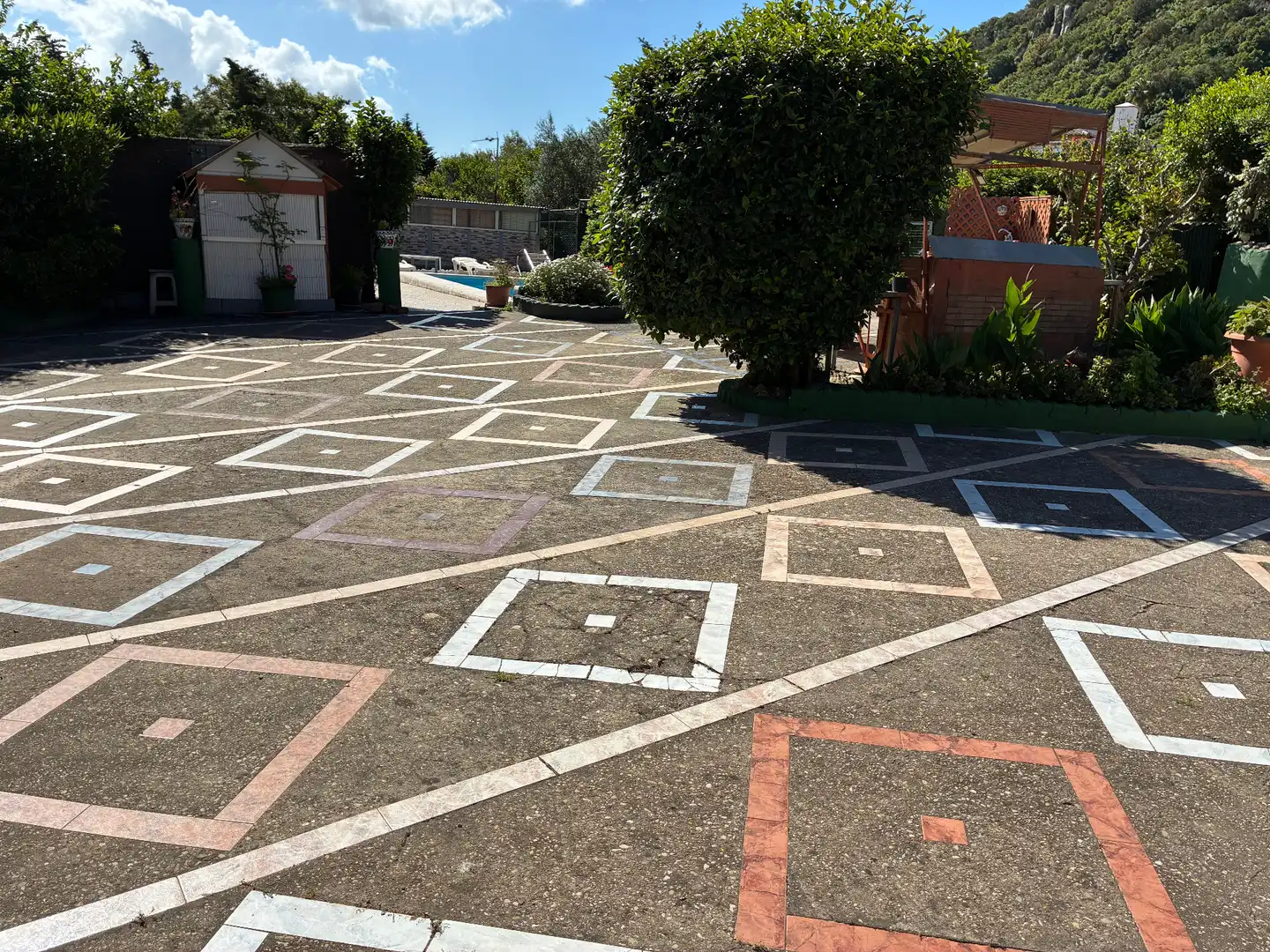 Parking de Casa o chalet en venta en Los Barrios con Aire acondicionado, Jardín privado y Terraza