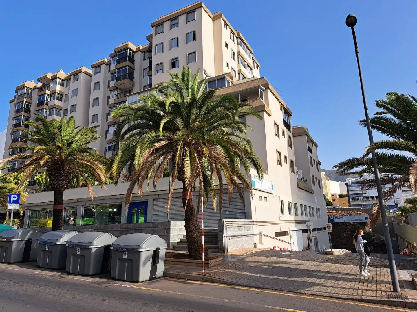 Vista exterior de Garatge de lloguer en Santa Cruz de Tenerife