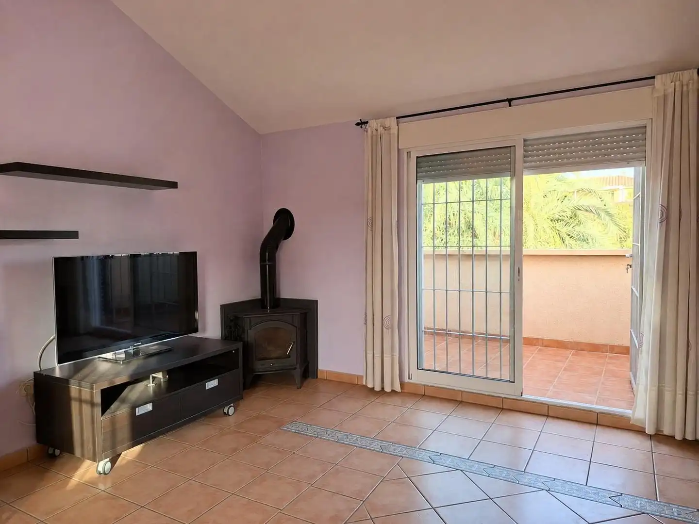 Sala d'estar de Dúplex de lloguer en Murcia amb Aire condicionat, Calefacció i Terrassa