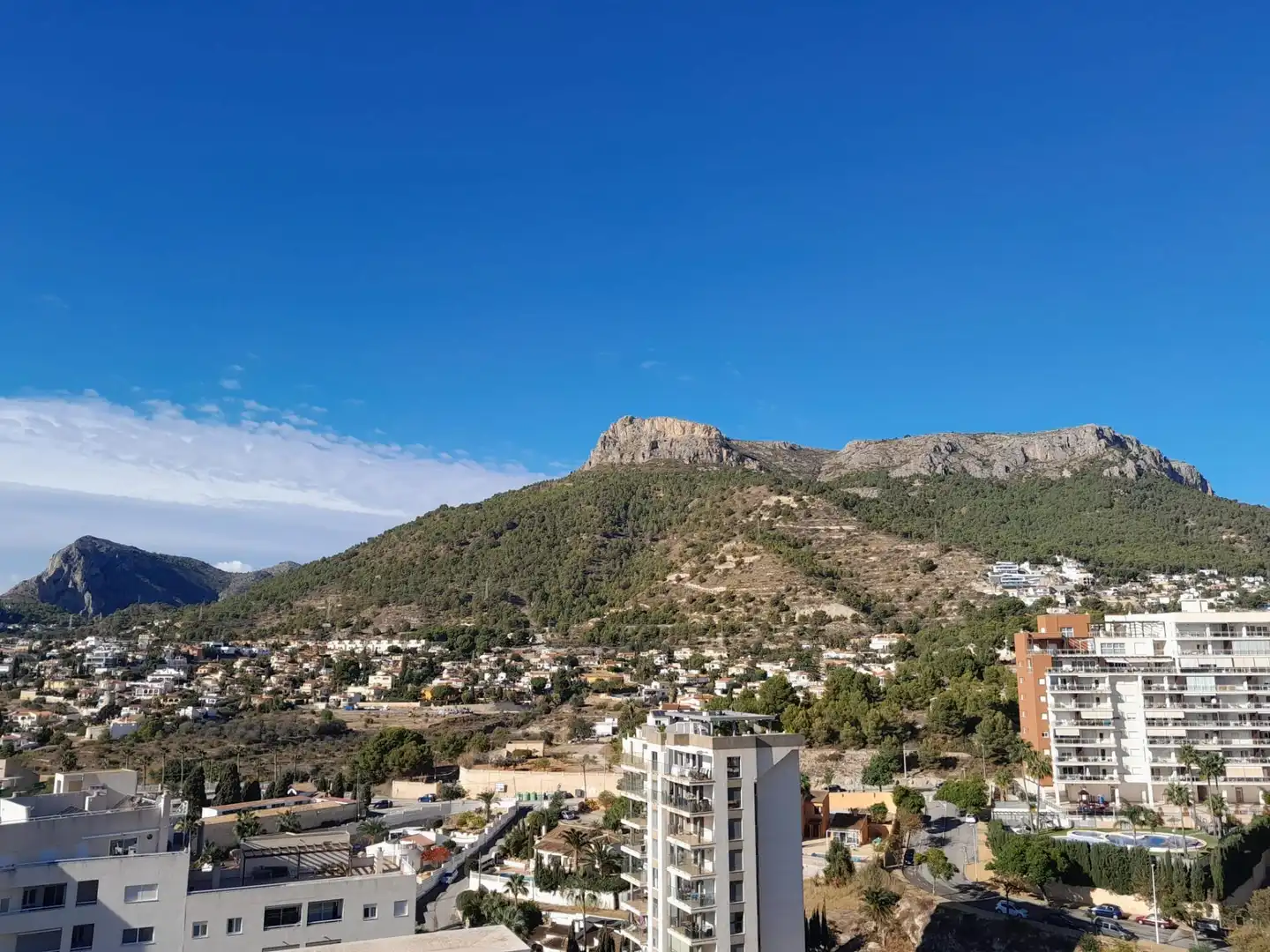 Vista exterior de Àtic en venda en Calpe / Calp