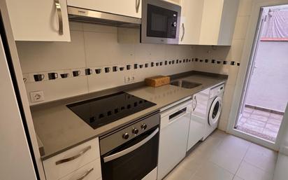 Kitchen of Flat for sale in  Madrid Capital  with Heating and Terrace