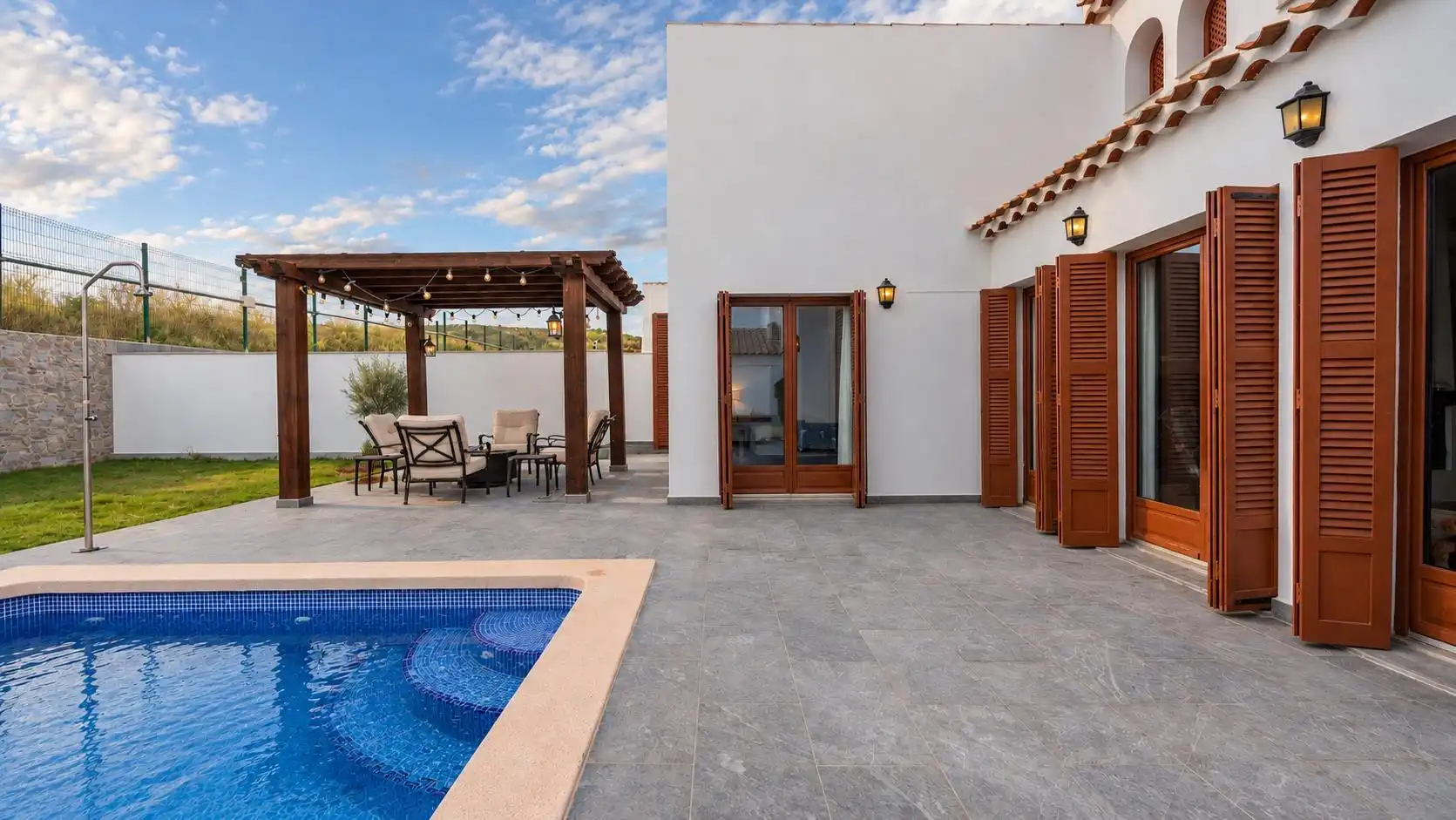 Terrassa de Casa o xalet en venda en Campo de Murcia