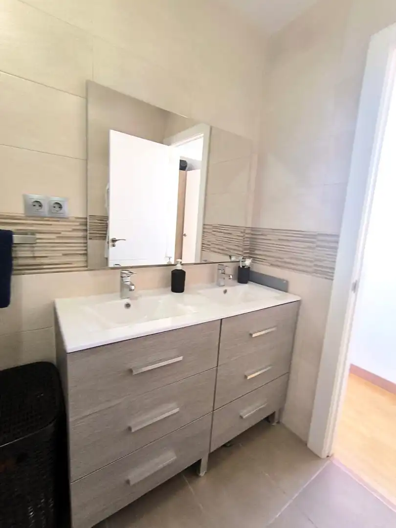 Badezimmer von Maisonette zum Verkauf in Alhaurín de la Torre mit Klimaanlage, Parkett und Terrasse