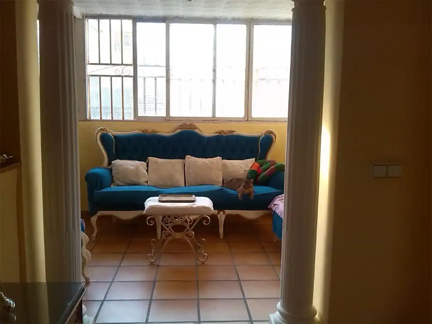 Sala de estar de Piso para compartir en Viladecans con Terraza, Amueblado y Horno