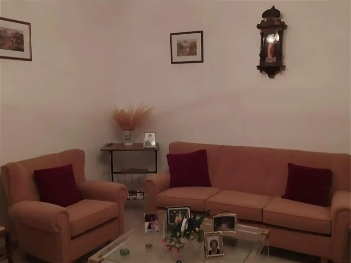 Sala de estar de Piso en venta en Montánchez con Amueblado