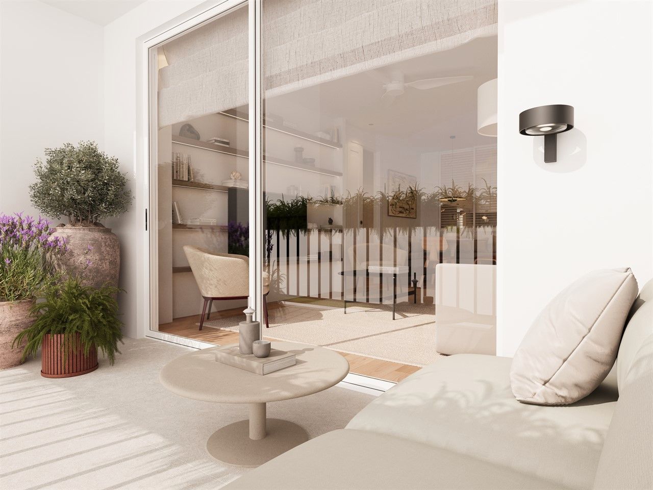 Terrace of Flat for sale in  Barcelona Capital  with Air Conditioner, Parquet flooring and Terrace