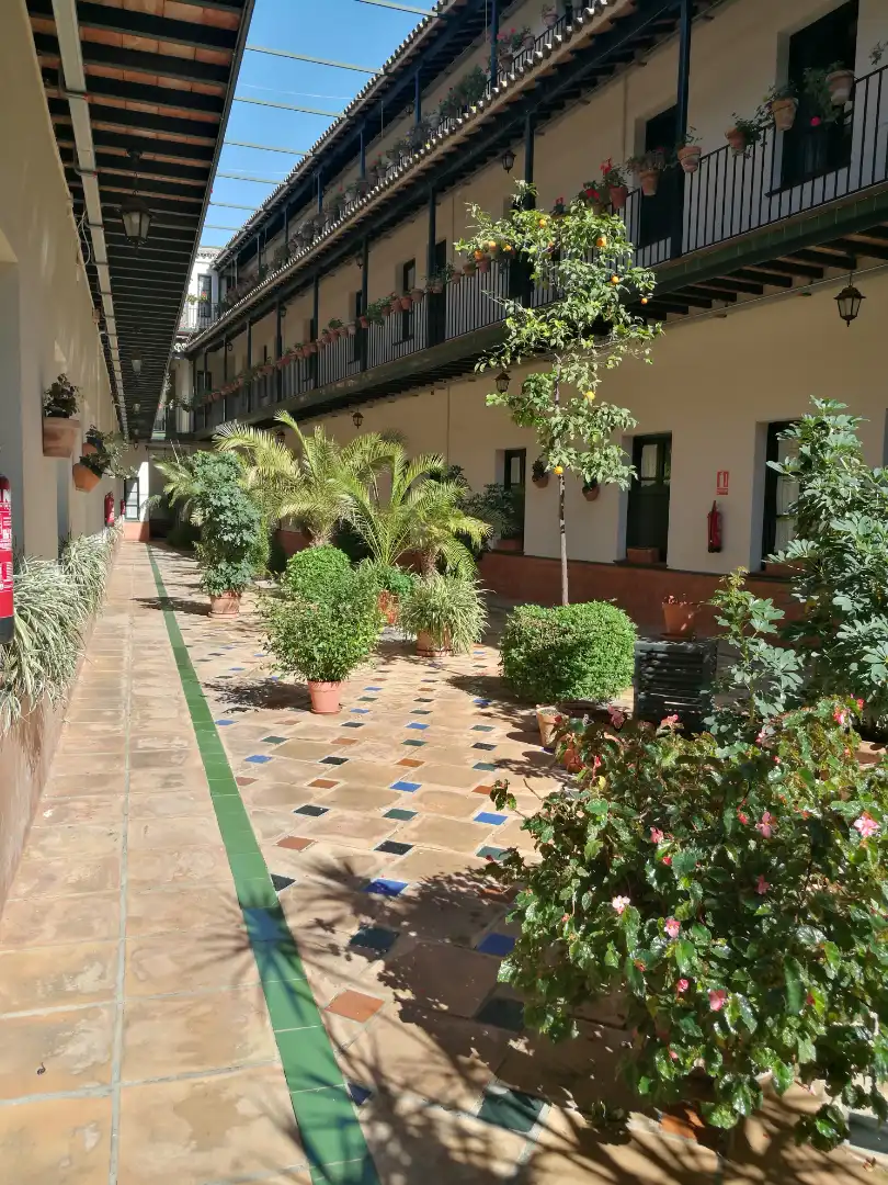 Terrassa de Apartament de lloguer en Sevilla amb Aire condicionat, Moblat i Rentadora