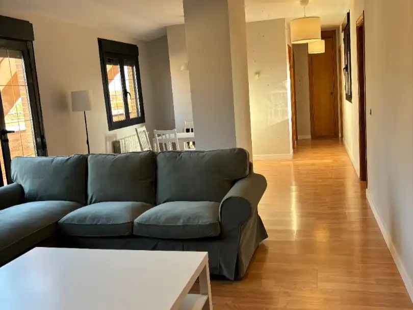 Wohnzimmer von Wohnung zur Miete in Alcázar de San Juan mit Klimaanlage, Heizung und Parkett
