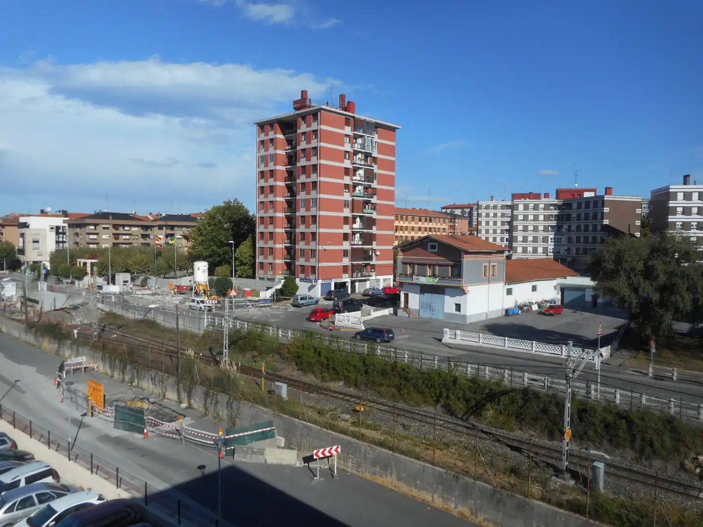 Exterior view of Office for sale in Zamudio  with Alarm