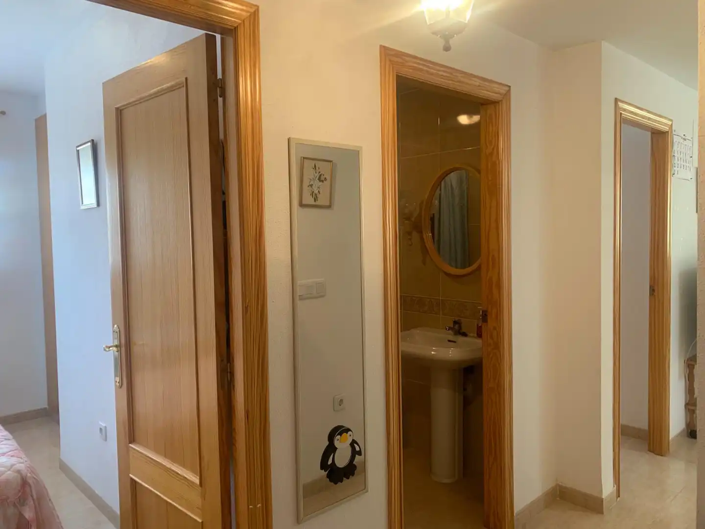 Badezimmer von Dachboden zum Verkauf in Chilches / Xilxes mit Klimaanlage und Terrasse