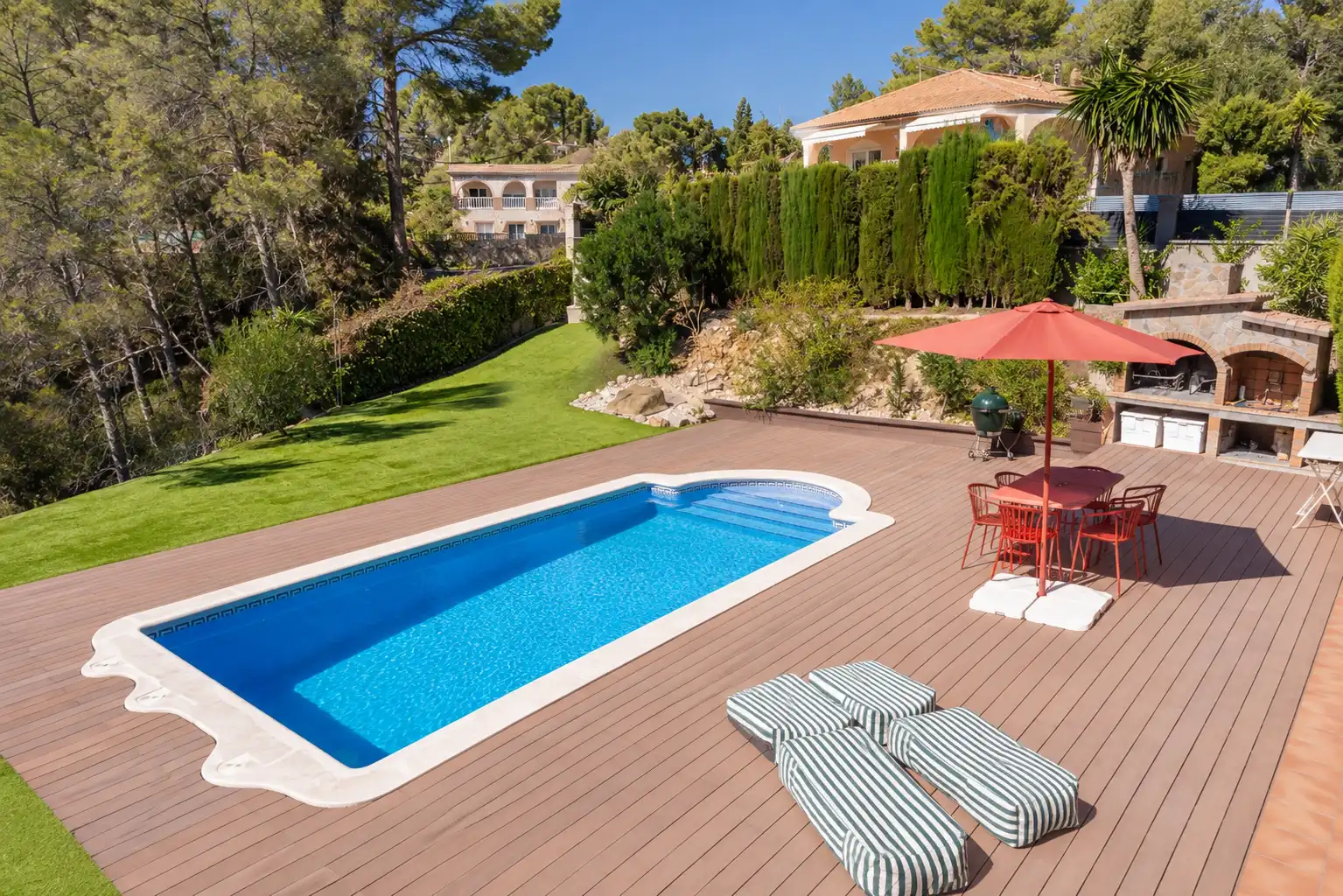 Piscina de Casa o chalet en venta en Olivella con Aire acondicionado, Calefacción y Jardín privado