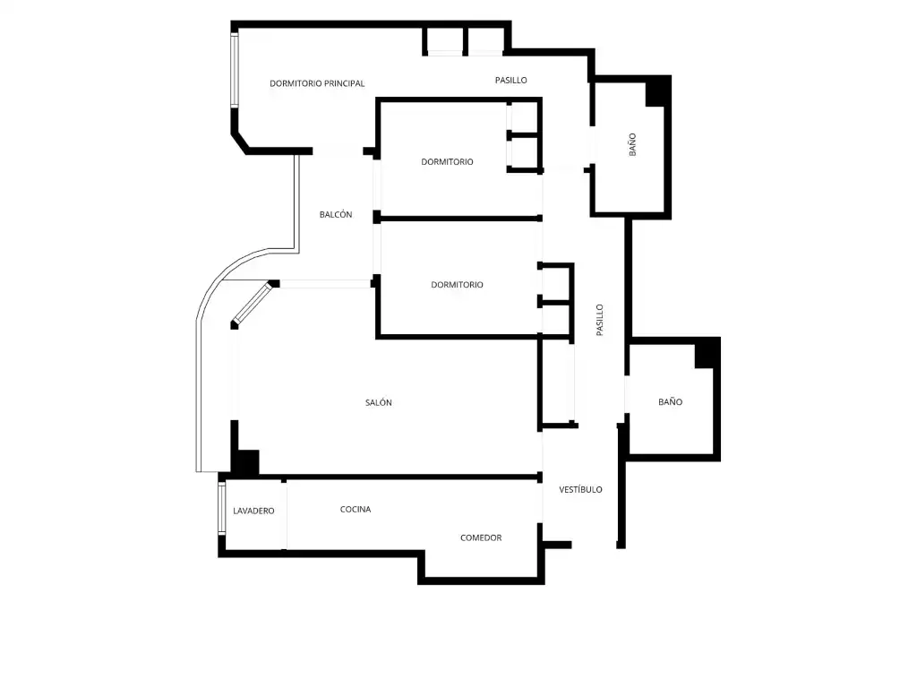 Wohnung zur Miete in Madrid mit Klimaanlage
