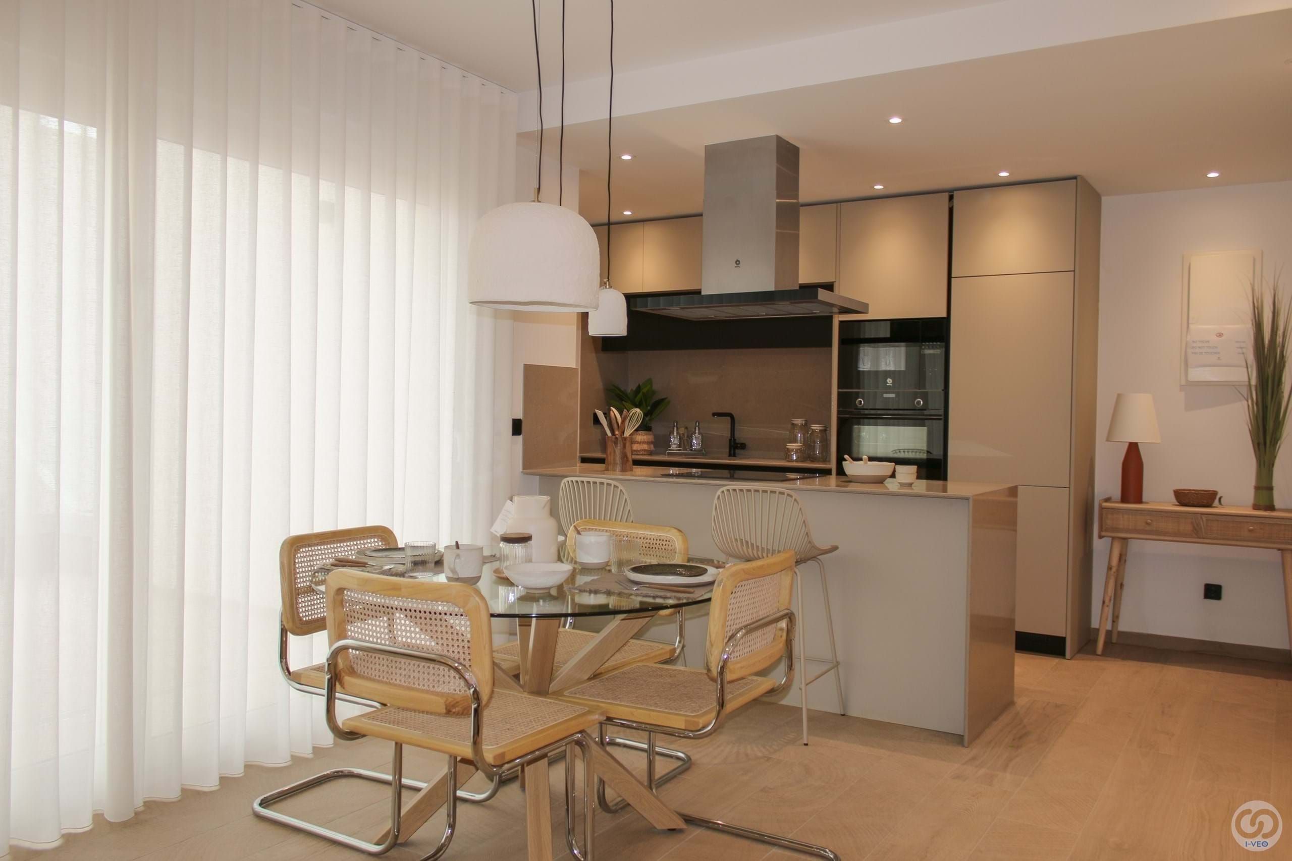 Kitchen of Flat for sale in Algorfa  with Air Conditioner, Private garden and Terrace