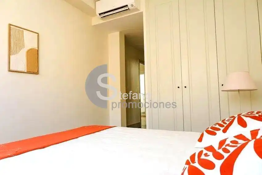 Schlafzimmer von Erdgeschoss zum Verkauf in Málaga mit Klimaanlage und Terrasse