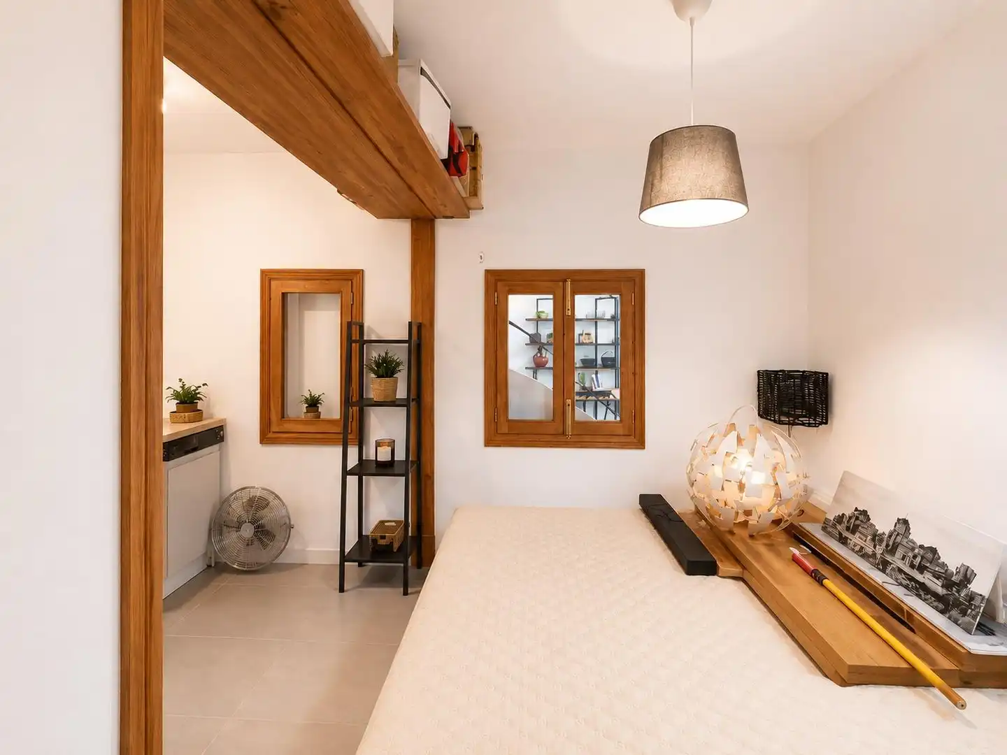 Habitación de Finca rústica en venta en Sant Joan con Aire acondicionado, Calefacción y Jardín privado