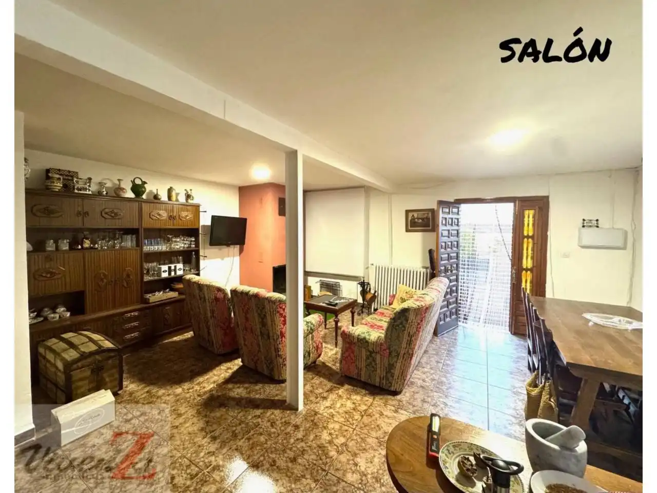 Sala de estar de Casa o chalet en venta en Sanzoles con Calefacción, Jardín privado y Terraza