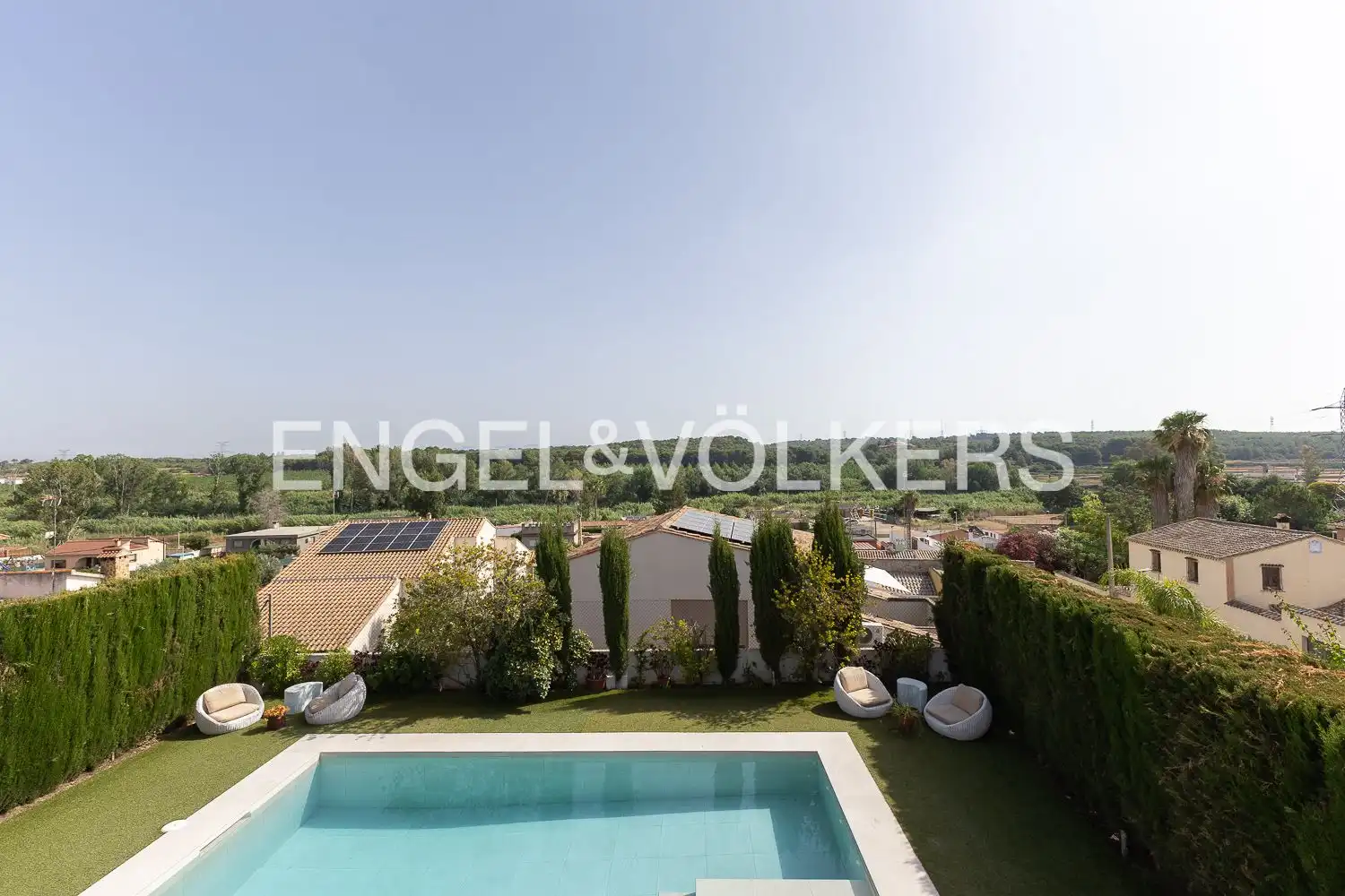 Piscina de Casa o xalet de lloguer en Riba-roja de Túria amb Calefacció