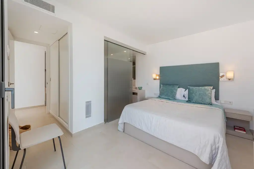 Schlafzimmer von Haus oder Chalet zum Verkauf in Alcúdia mit Klimaanlage, Privatgarten und Terrasse