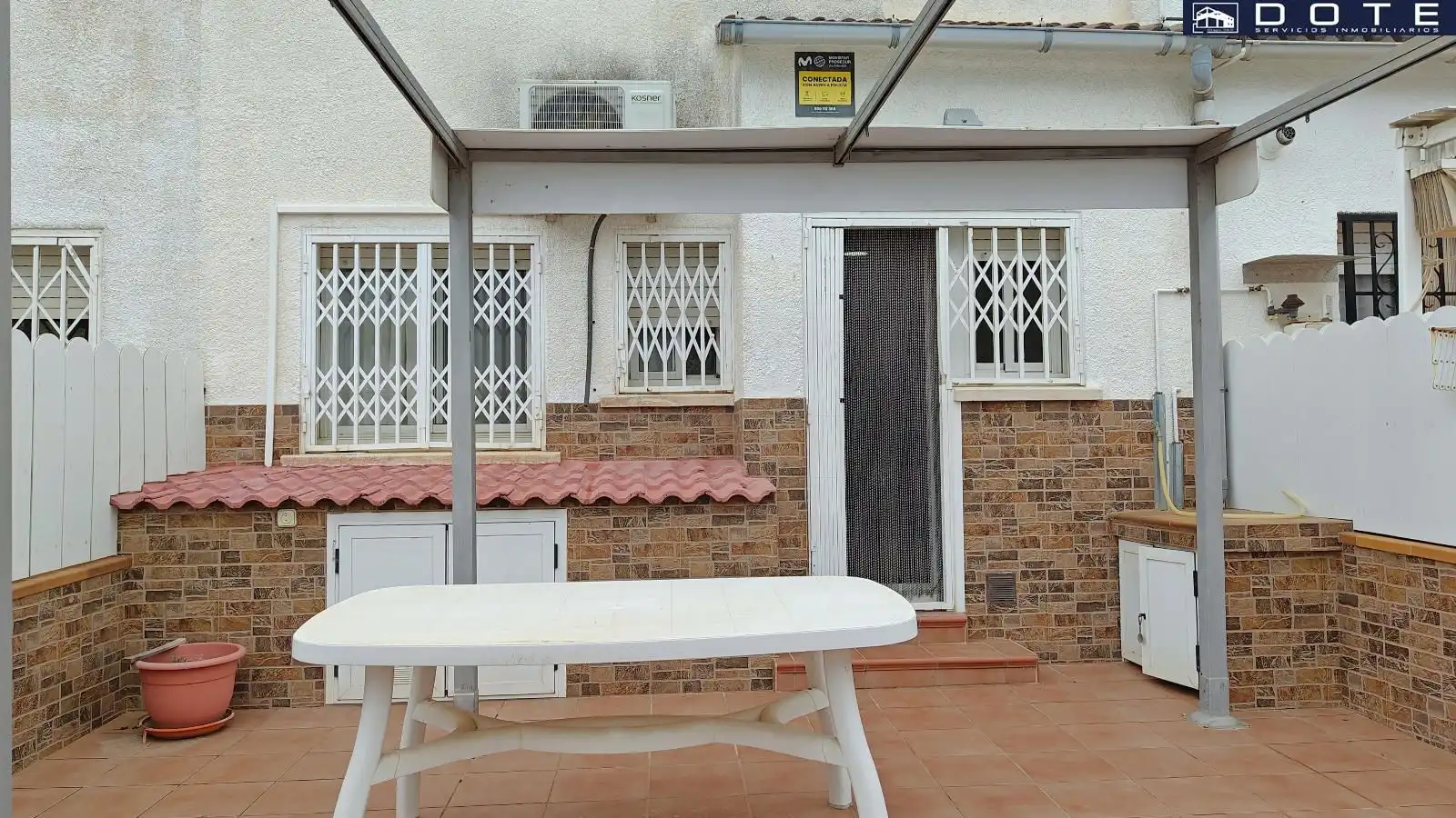 Terraza de Casa adosada en venta en Creixell con Terraza, Trastero y Alarma