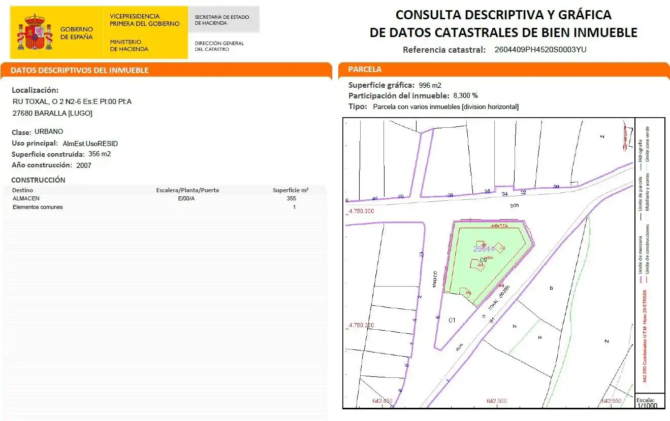Commercial properties for sale in TOXAL, O, 2, Baralla