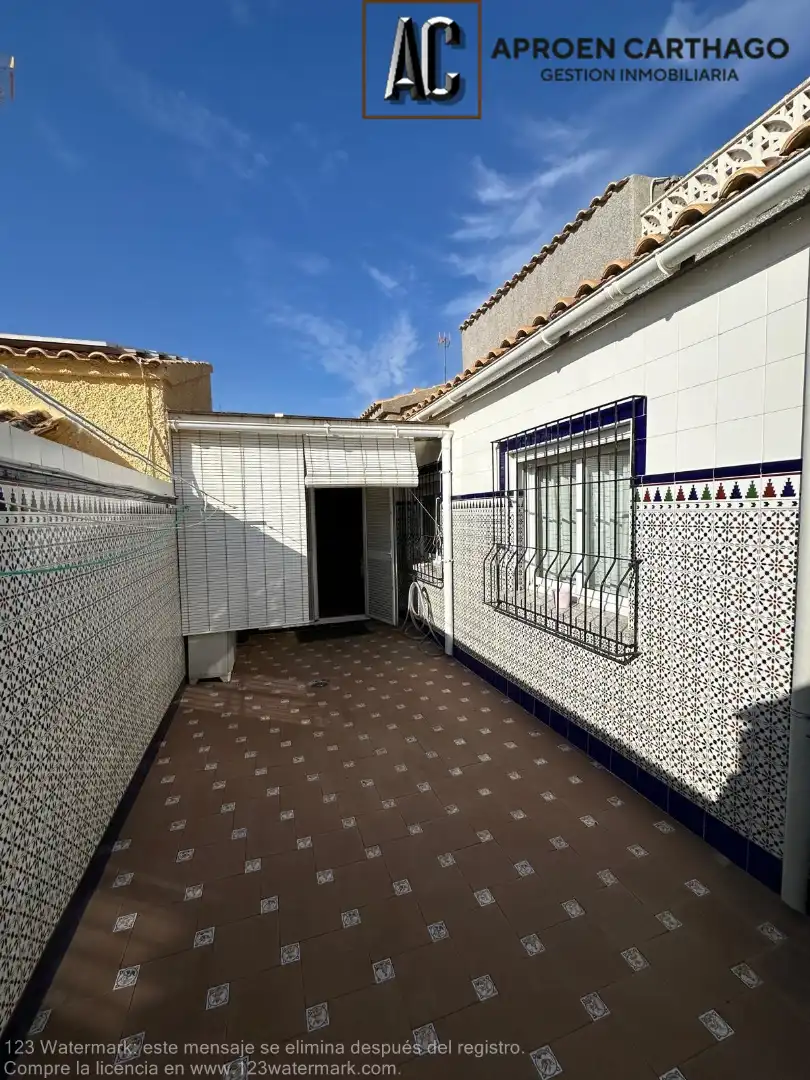 Vista exterior de Casa o chalet en venta en Cartagena con Aire acondicionado, Calefacción y Jardín privado