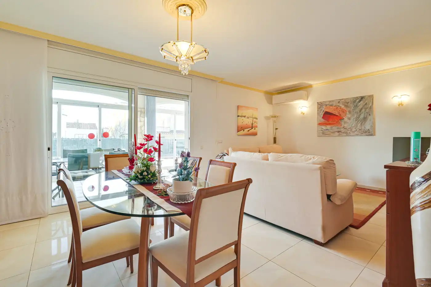 Comedor de Casa o chalet en venta en Lloret de Mar con Aire acondicionado, Calefacción y Piscina