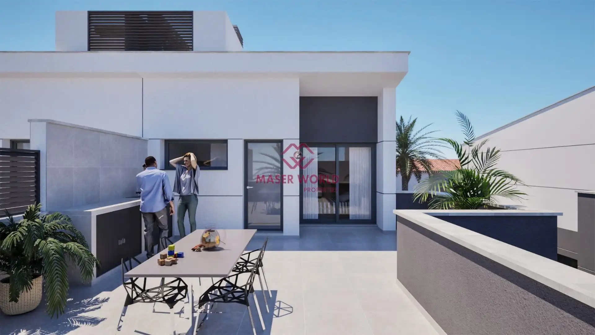 Casa aparellada amb piscina en venda a Mar Menor de Cartagena – Cabo de Palos, imagen 16