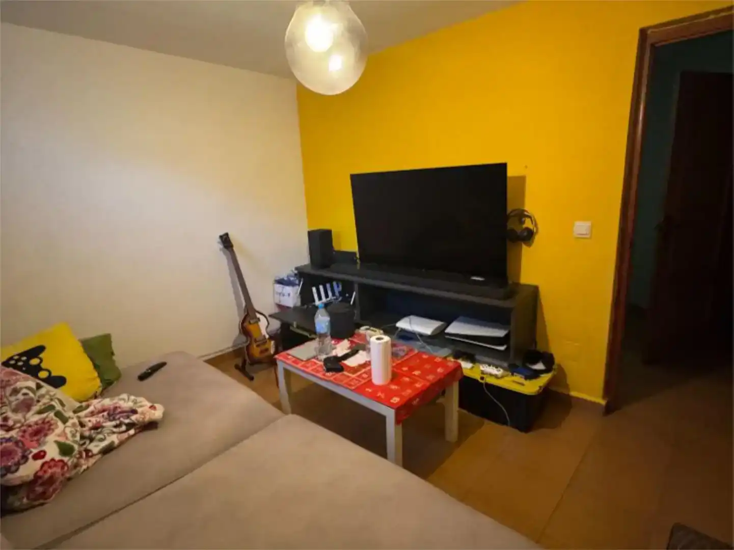Sala de estar de Casa adosada en venta en Roquetas de Mar