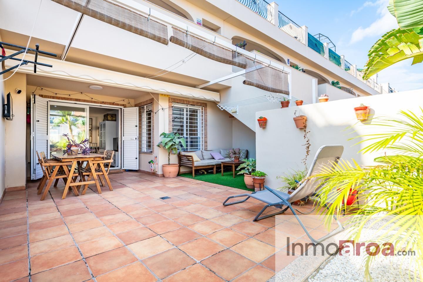 Terrace of Flat for sale in Almazora / Almassora  with Air Conditioner, Heating and Terrace