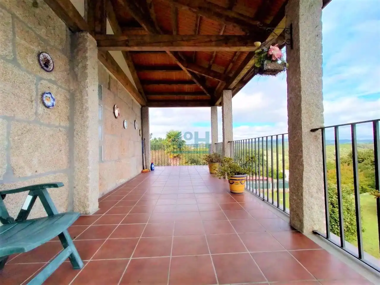 Terraza de Casa o chalet en venta en Amoeiro con Calefacción, Jardín privado y Terraza