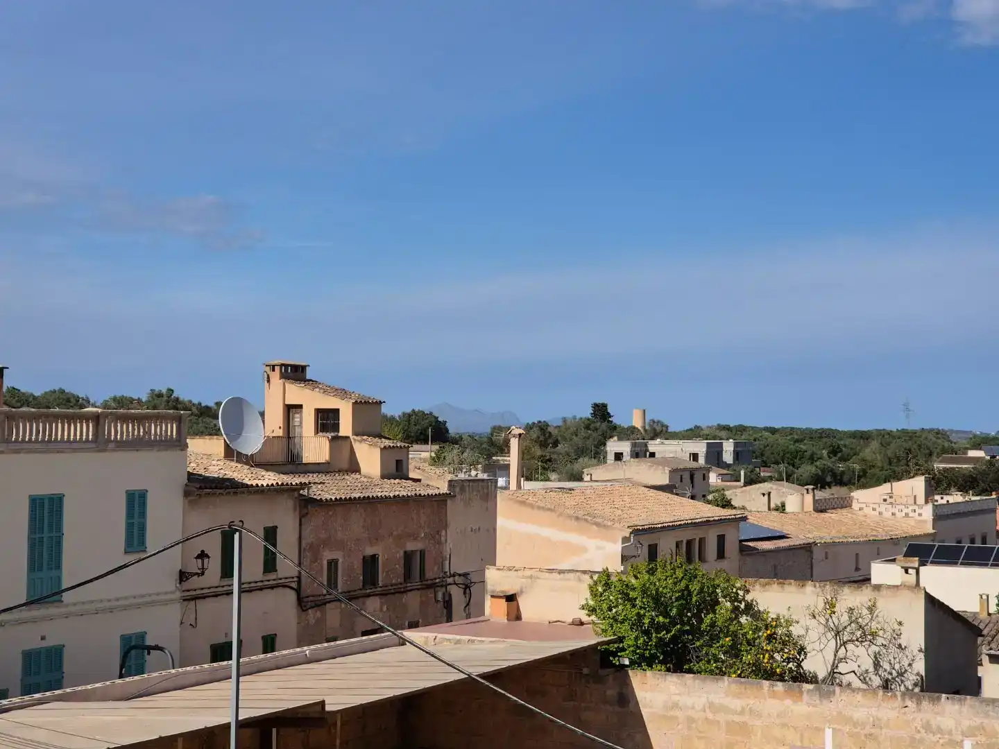 Vista exterior de Casa adosada de lloguer en Ariany amb Aire condicionat, Jardí privat i Traster